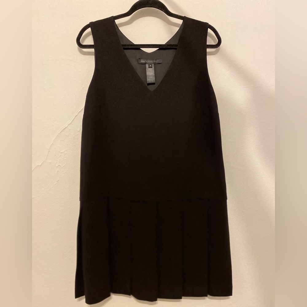 Marc Jacob’s Frances Silk Shift Pleaded Dress